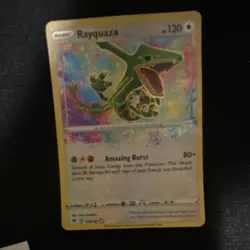 Rayquaza Amazing Rare Holo Pokemon Card 138/185 Vivid Voltage HP 120 - Image 1