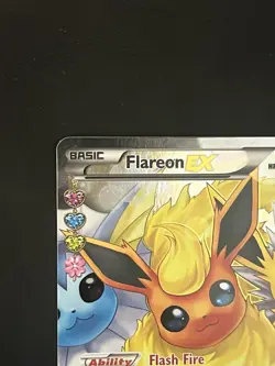 Pokemon TCG Flareon EX RC28/RC32 Generations Radiant Full Art Holo UR 2016 - Image 5
