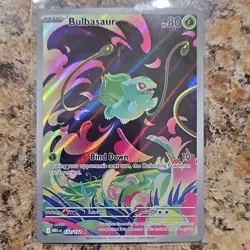 The Pokemon Company Bulbasaur 133/132 Me01: Mega Evolution Rare Holo EN 2025 80… - Image 1