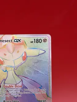 Pokemon Genesect GX Full Art Secret Rare Holo 224/214 Lost Thunder 180HP 🔥 MINT - Image 3