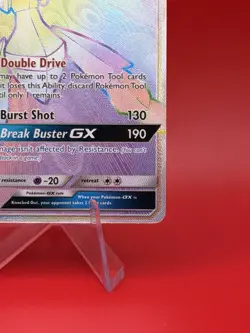 Pokemon Genesect GX Full Art Secret Rare Holo 224/214 Lost Thunder 180HP 🔥 MINT - Image 5