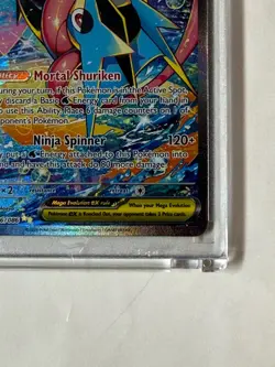 Mega Greninja ex SIR 116/086 Chaos Rising Special Illustration Rare Pokemon PSA - Image 5