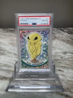 1999 Topps Pokemon TV Series #14 Kakuna - PSA 10 GEM MINT - VERY LOW POP - Image 1