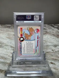 1999 Fearow Topps Tv Pokemon #22 PSA 9 - Image 2