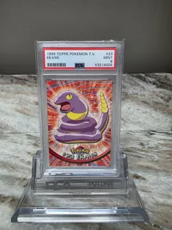 1999 TOPPS POKEMON TV #23 EKANS PSA 9 - Image 1