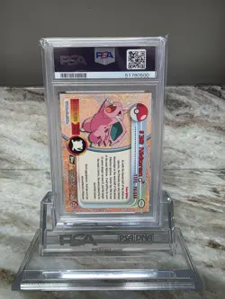 1999 TOPPS POKEMON TV #32 NIDORAN PSA 9 - Image 2