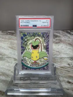 1999 TOPPS POKEMON TV #71 VICTREEBELL PSA 10 - Image 1