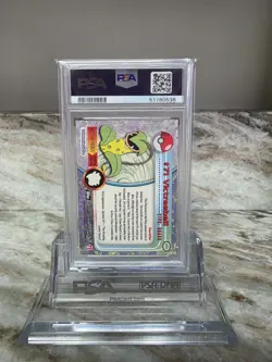 1999 TOPPS POKEMON TV #71 VICTREEBELL PSA 10 - Image 2