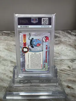 1999 Tentacool Topps Tv Pokemon #72 PSA 9 - Image 2