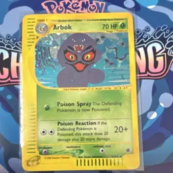 The Pokemon Company Arbok 003/165 Expedition Holo Rare 2002 English 70 HP - Image 2