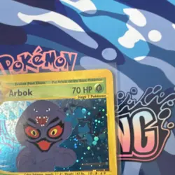 The Pokemon Company Arbok 003/165 Expedition Holo Rare 2002 English 70 HP - Image 5