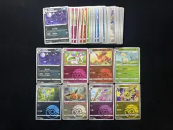 2025 Pokemon S-Chinese Gem Pack Flareon Eevee Sylveon Ball Holo Lot*50 A AT88 - Image 1
