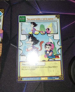 Carte Dragon Ball Z Cartes A Jouer Et A Collectionner D-87 rare DBZ card Chichi - Image 1