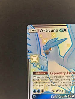 Pokemon TCG Articuno GX SV54/SV94 Hidden Fates Shiny Vault Holo 2019 170 HP - Image 2