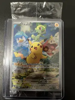 Pokemon Pikachu 027 (Pokemon Center Exclusive Promo) - Sealed! - Image 1