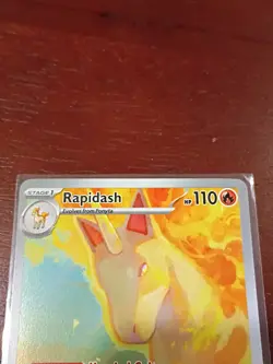 Pokemon Rapidash Holo Illustration Rare SV10: Destined Rivals 189/182 - Image 2
