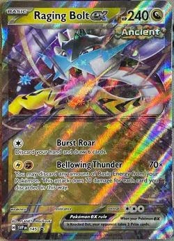 Raging Bolt ex Black Star Promo - SVP145 - Scarlet & Violet Pokemon 2024 - Image 1