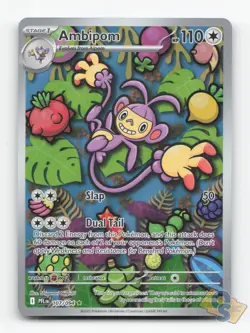 Pokemon TCG - Ambipom 107/094 Near Mint Illustration Rare Phantasmal Flames - Image 1