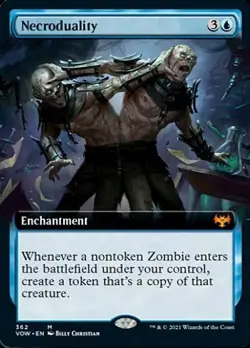 Necroduality (Extended Art) - Near Mint MTG Innistrad: Crimson Vow - Image 1