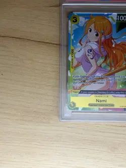 2026 ONE PIECE STARTER DECK ST29-EGGHEAD ALTERNATE ART #008 NAMI PSA 9 - Image 5