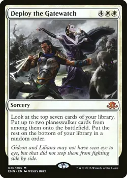mtg magic deploy the gatewatch ENGLISH deploiement des sentinelles - Image 1