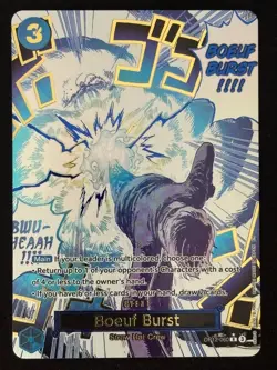Boeuf Burst (OP12-060) (Alternate Art) - Legacy of the Master (OP12) - One Piece - Image 1