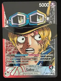 Sabo (OP05-001) (Alternate Art) - Awakening of the New Era (OP05) - One Piece - Image 1