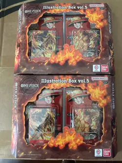 One Piece TCG Illustration Box Volume 5 (OP13/PRB02)- Factory Sealed (Set of 2) - Image 1