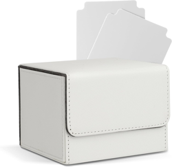 MTG Deck Box with 2 Dividers, Large Capacity Commander Deck Box Fits 100+ Double - Image 1