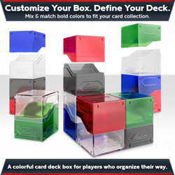 360° Modular Nexus Deckblock - Durable Stackable MTG Deck Box for Commander Fits - Image 5