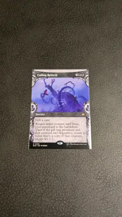 [MTG] Coiling Rebirth - (Showcase) - Bloomburrow - NM - #309 - Image 1