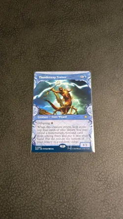 [MTG] Thundertrap Trainer - (Showcase) - Bloomburrow - NM - #307 - Image 1