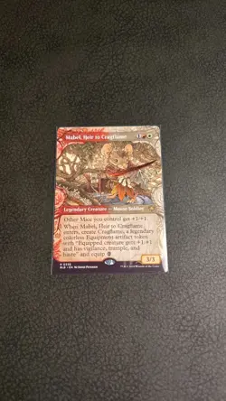 [MTG] Mabel, Heir to Cragflame - (Showcase) - Bloomburrow - NM - #336 - Image 1