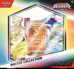 Pokemon TCG Scarlet & Violet Prismatic Evolutions Poster Collection Box - Image 3