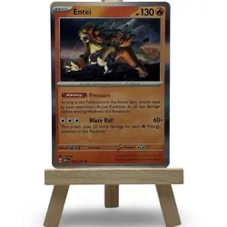Pokemon Obsidian Flames Entei 030/197 Rare Holo OBF - Image 1