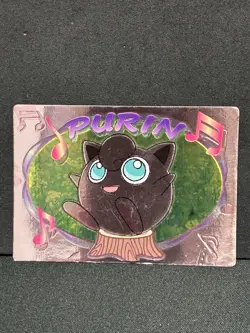 Jigglypuff Get Card Meiji 1999 Pokemon Card Japanese Vintage VG - Image 2