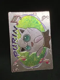 Jigglypuff Get Card Meiji 1999 Pokemon Card Japanese Vintage VG - Image 4