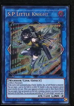 S:P Little Knight - RA03-EN049 - Secret Rare - 1st Edition Yugioh - Image 1