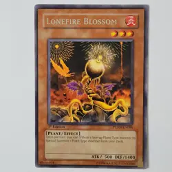 Lonefire Blossom - PTDN-EN088 - LP+ - Rare - 1st ed - Yugioh - Image 1