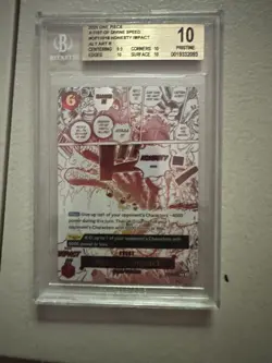 2025 One Piece A fist of divine speed OP11-081 Honesty Impact pristine 10 - Image 1