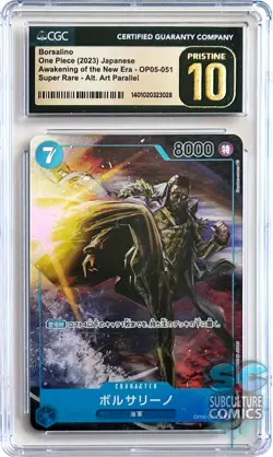 One Piece CCG Awakening of the New Era OP05-051 Borsalino CGC 10 PRISTINE - Image 1