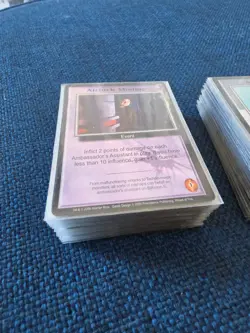 Babylon 5 CCG Wheel Of Fire - Near Complete Set 134/156 Cards NM - Image 2
