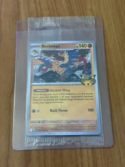 Pokemon SEALED Archeops 51/86 Stamped Field Museum Special Exhibit Promo Card - Image 1
