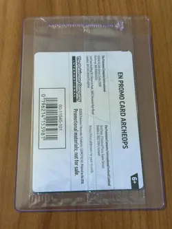 Pokemon SEALED Archeops 51/86 Stamped Field Museum Special Exhibit Promo Card - Image 2