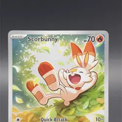 Scorbunny 225/217 IR NM Illustration Rare 2026 Pokemon Mega Ascended Heroes Card - Image 2