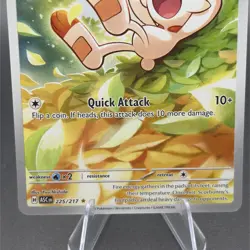 Scorbunny 225/217 IR NM Illustration Rare 2026 Pokemon Mega Ascended Heroes Card - Image 3