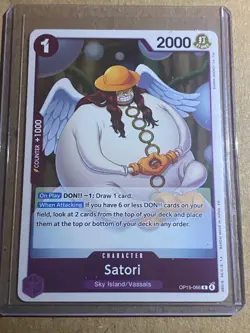 One Piece $1 Foil Card Variation Never Played Near Mint Sole Owner - Image 1