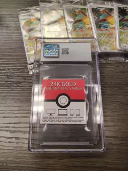 Pokemon Dratini 24K Gold Plated Card CCG Graded 8.5 - Image 2