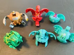 Huge 17 PCS Bakugan Battle Brawlers Toy +62 Card Mixed Lot 2006-2008 - Image 2