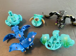 Huge 17 PCS Bakugan Battle Brawlers Toy +62 Card Mixed Lot 2006-2008 - Image 3